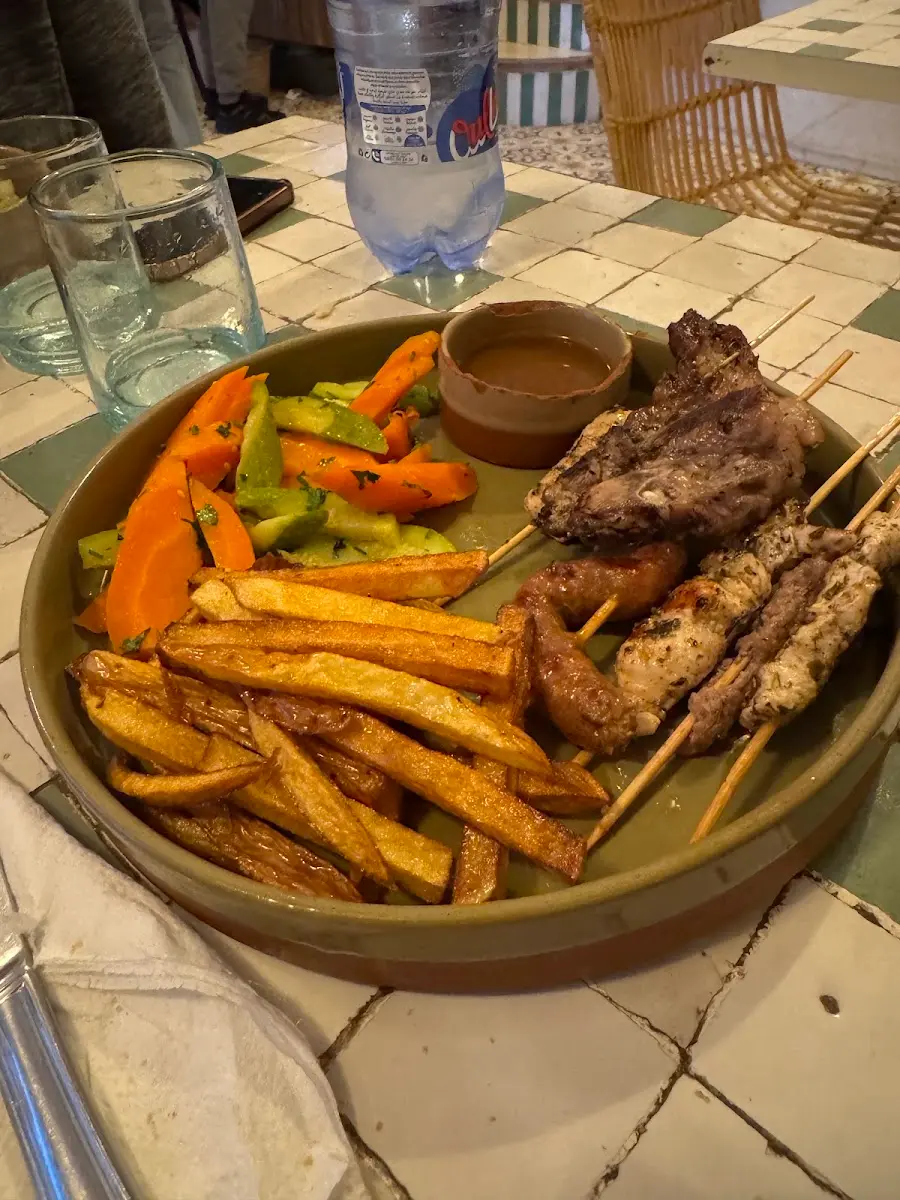 Charcoal brochettes