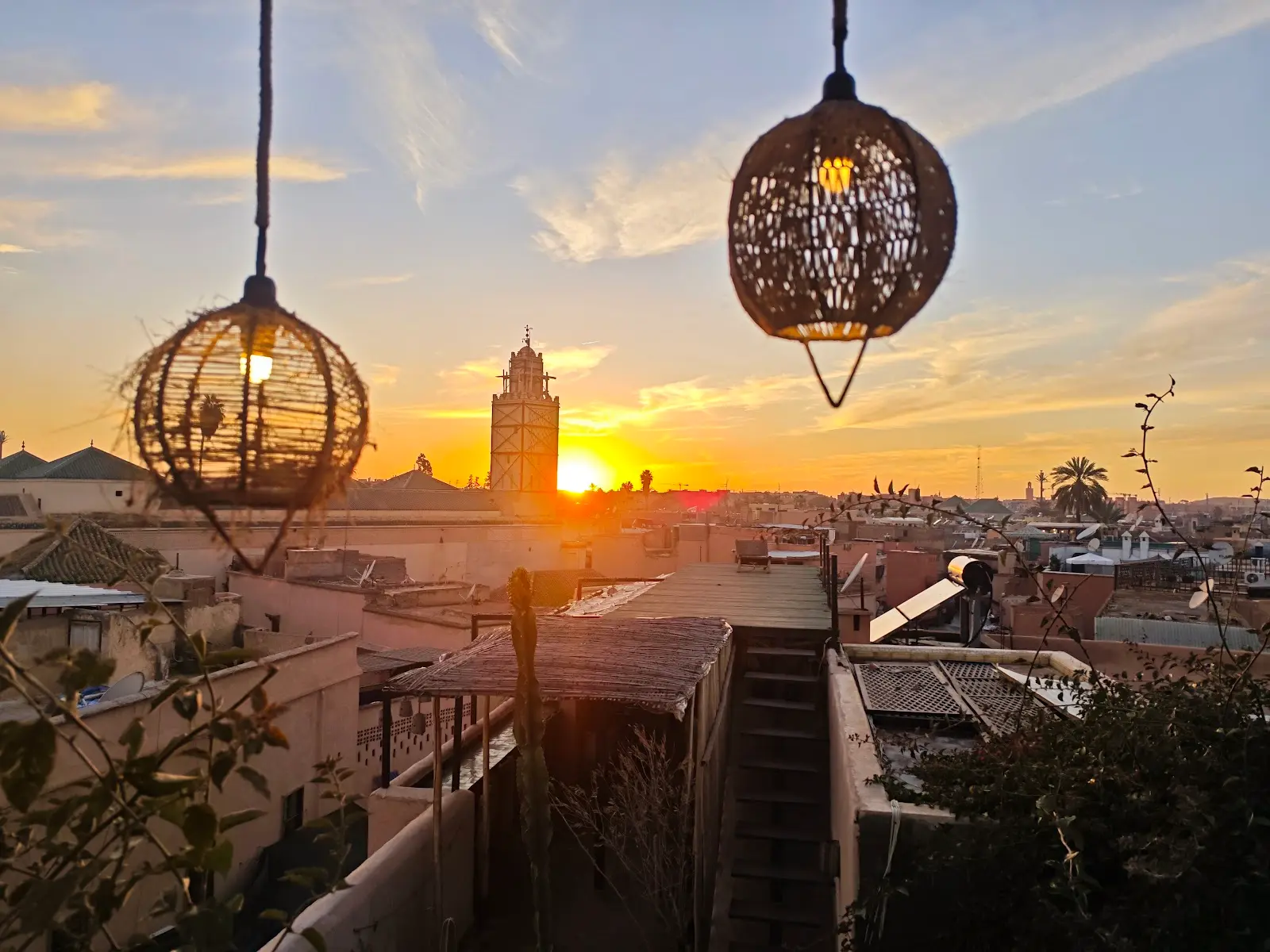 Facing the Koutoubia